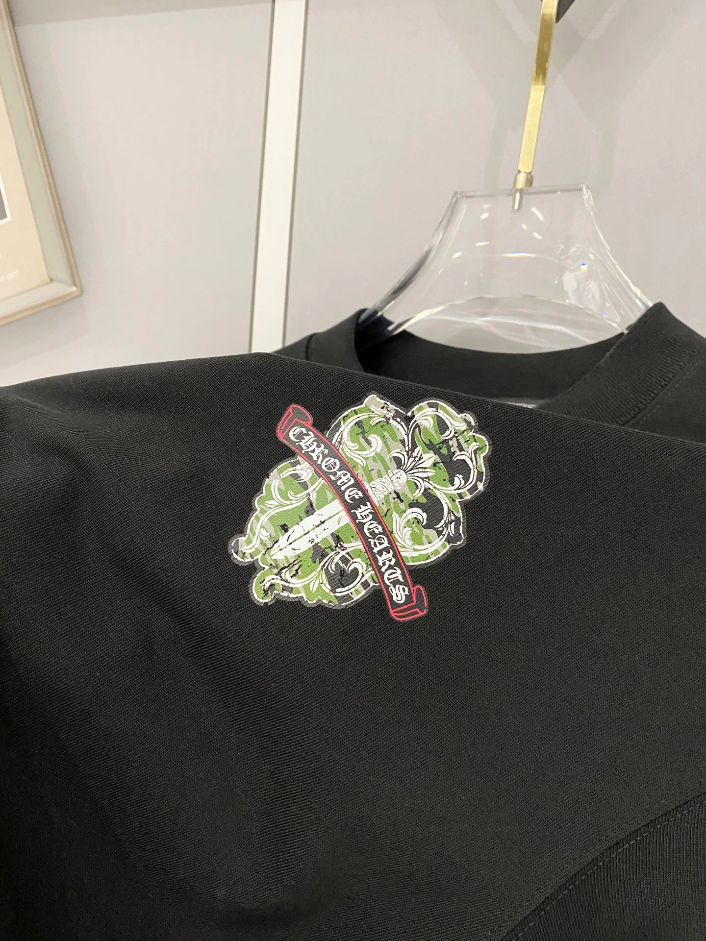 Chrome Hearts 2026New Arrival Versatile Same Style Sizes：XS S M L : Black